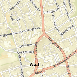 Waalre Street Map