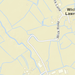 Wick Road, Weston-super-Mare, North Somerset Street Map