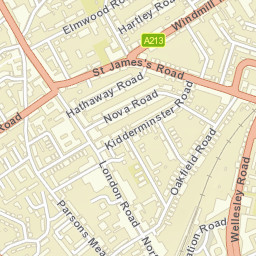 Croydon Street Map