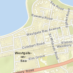 Westgate on Sea Street Map