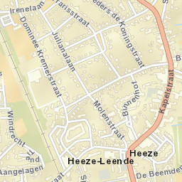 Heeze Street Map
