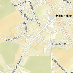 Heusden Street Map