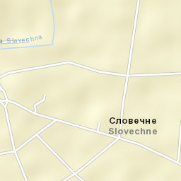 Slovechne Street Map