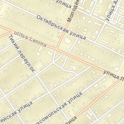 Novoorsk Street Map