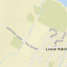 Lower Halstow Street Map