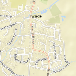 Iwade Street Map