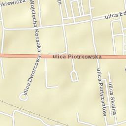 Opoczno Street Map