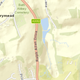Ralph Allen Drive, Bath, Bath and North East Street Map