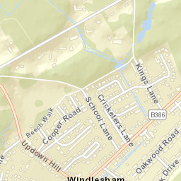 Windlesham Street Map