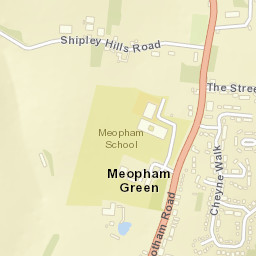 Meopham Street Map