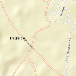 Prusice Street Map