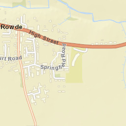 Rowde Street Map