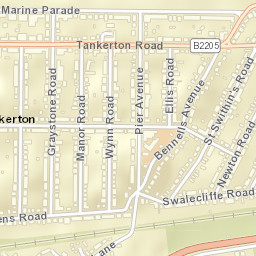 Tankerton Street Map