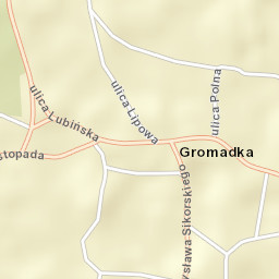 Gromadka Street Map