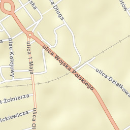 Twardogóra Street Map