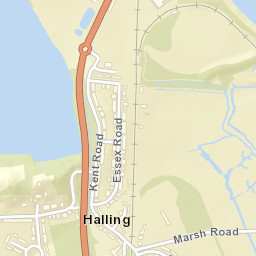 Halling Street Map