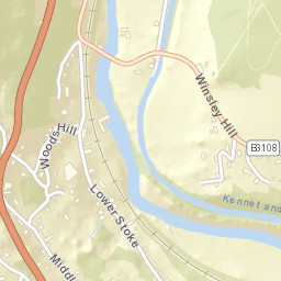 Limpley Stoke Street Map