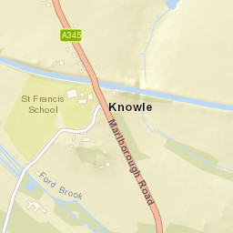 Marlborough Rd, Pewsey, Wiltshire SN9, UK Street Map