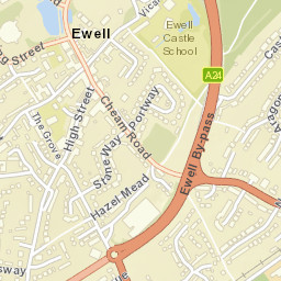 Ewell Street Map