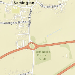14 Highfield Close, Semington, Wiltshire BA14 Street Map