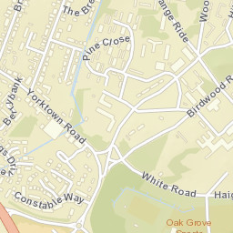 390 Yorktown Rd, College Town GU47, UK Street Map