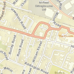 Sittingbourne Street Map