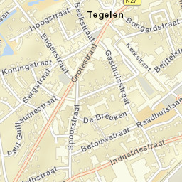 Tegelen Street Map