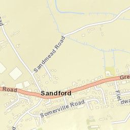 Sandford Street Map
