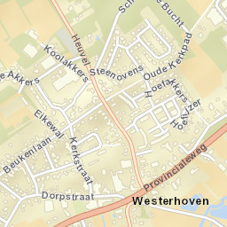 Westerhoven Street Map