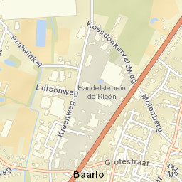Baarlo Street Map