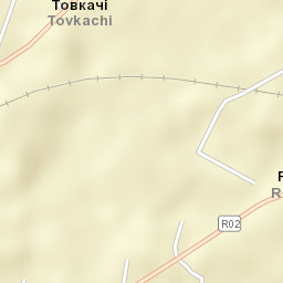 Ovruch Raion Street Map