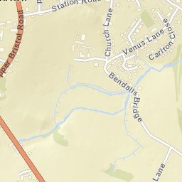 Clutton Street Map
