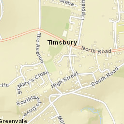 Timsbury Street Map