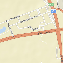 Zeebrugge Street Map