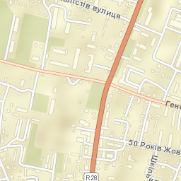 Ovruch Street Map