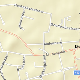 Beerse Street Map