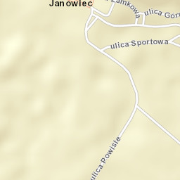 Janowiec Street Map