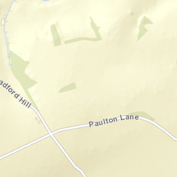Radford Hill, Paulton, Radstock, Bath and North Street Map
