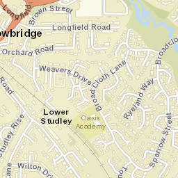 44 Brown Street, Trowbridge, Wiltshire  Street Map