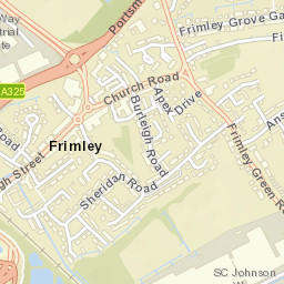 Frimley Street Map