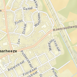 Maarheeze Street Map