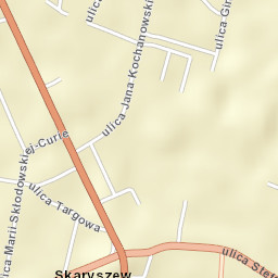 Skaryszew Street Map