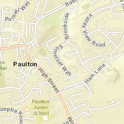 Paulton Street Map