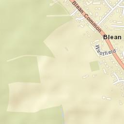 Blean Street Map
