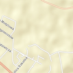 Jastków Street Map
