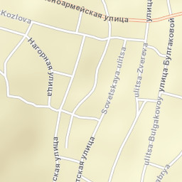 Nerchinskiy Zavod Street Map