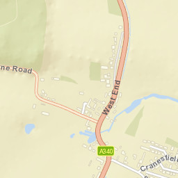 Sherborne St John Street Map