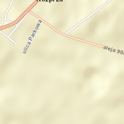 Rozprza Street Map