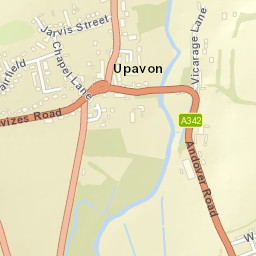 13-19 High Street, Upavon, Pewsey, Wiltshire Street Map