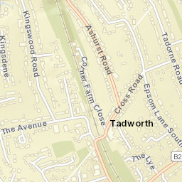 Tadworth Street Map